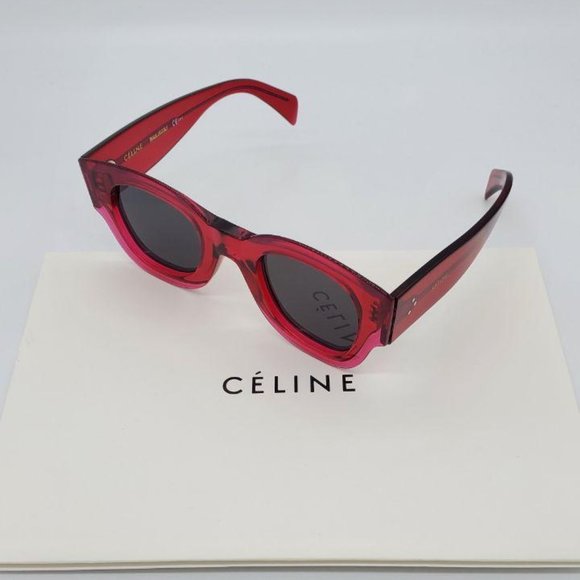 CELINE CL41446S  SQUARE/RECTANGLE SUNGLASSES - Picture 4 of 11